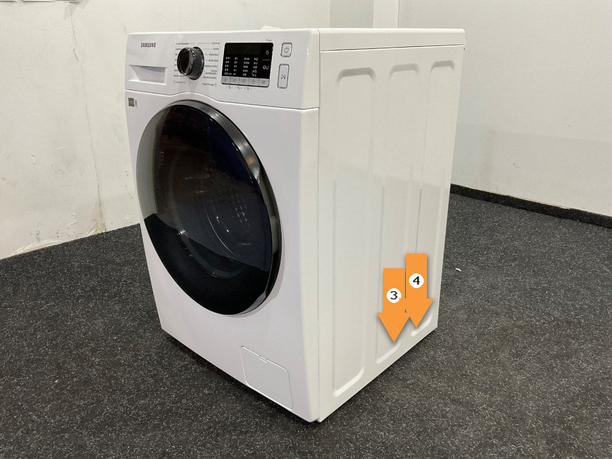 Samsung was-droogcombinatie WD80TA049BE - Wit