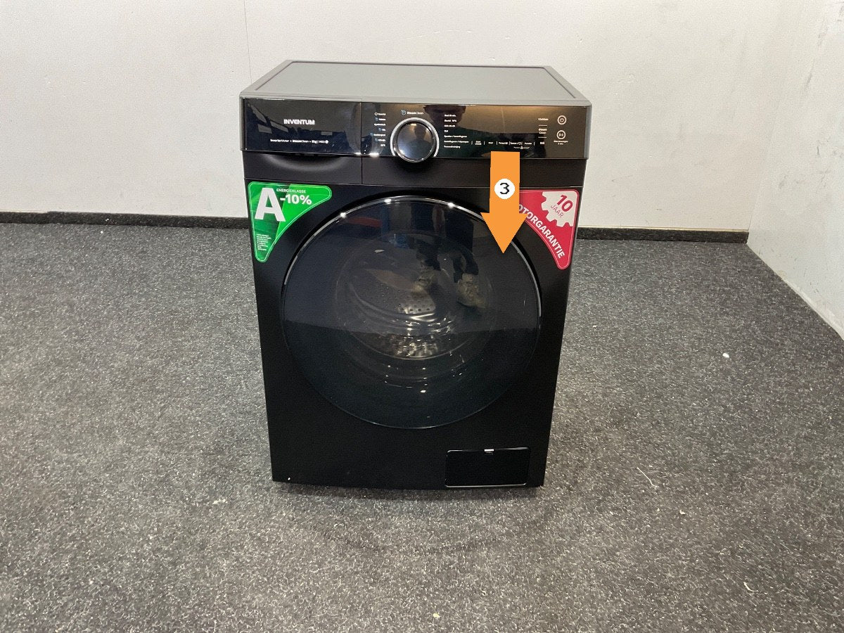 Inventum wasmachine VWM8010B - Zwart