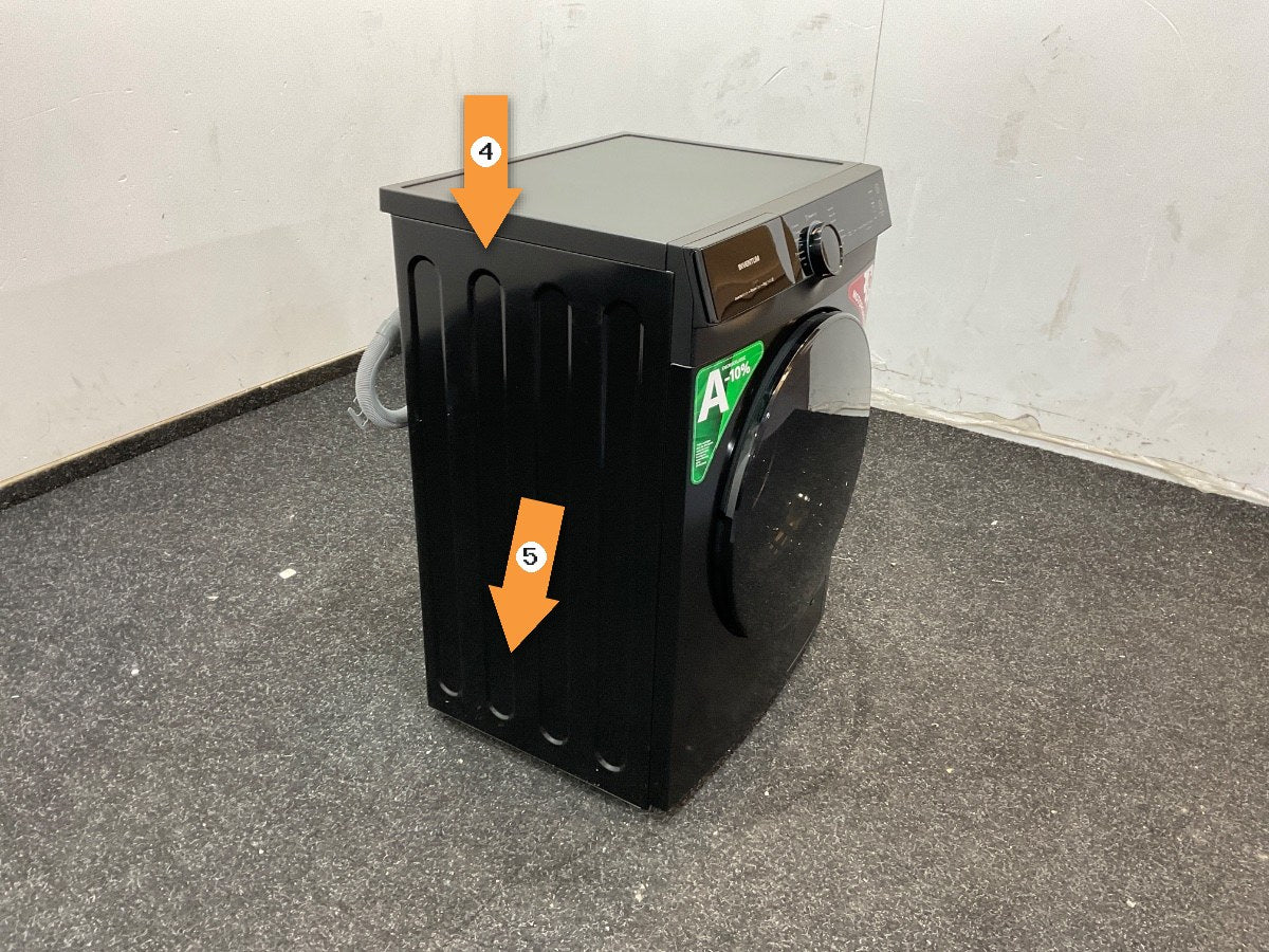 Inventum wasmachine VWM8010B - Zwart