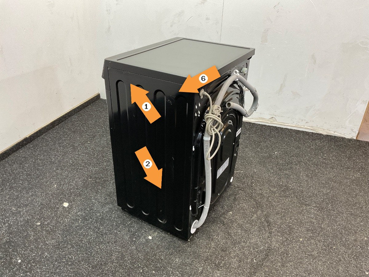 Inventum wasmachine VWM8010B - Zwart