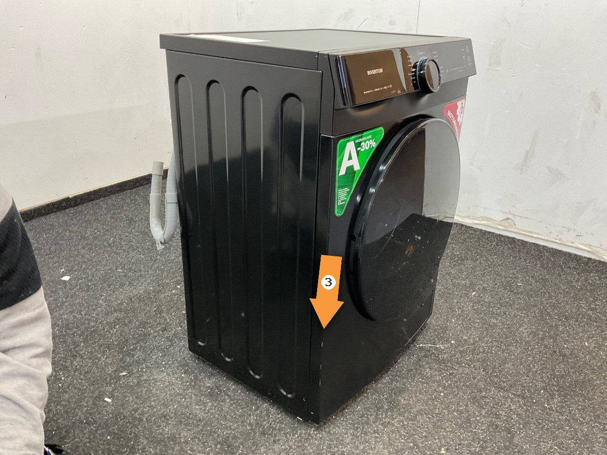 Inventum wasmachine VWM8030B - 8kg - Zwart