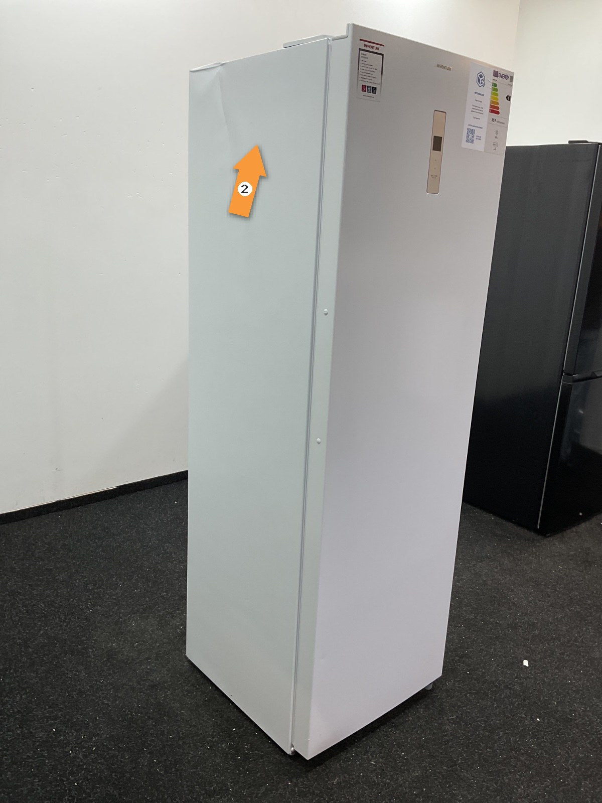 Inventum vrieskast VR1850W - No Frost kastmodel - 185 cm hoog - Wit
