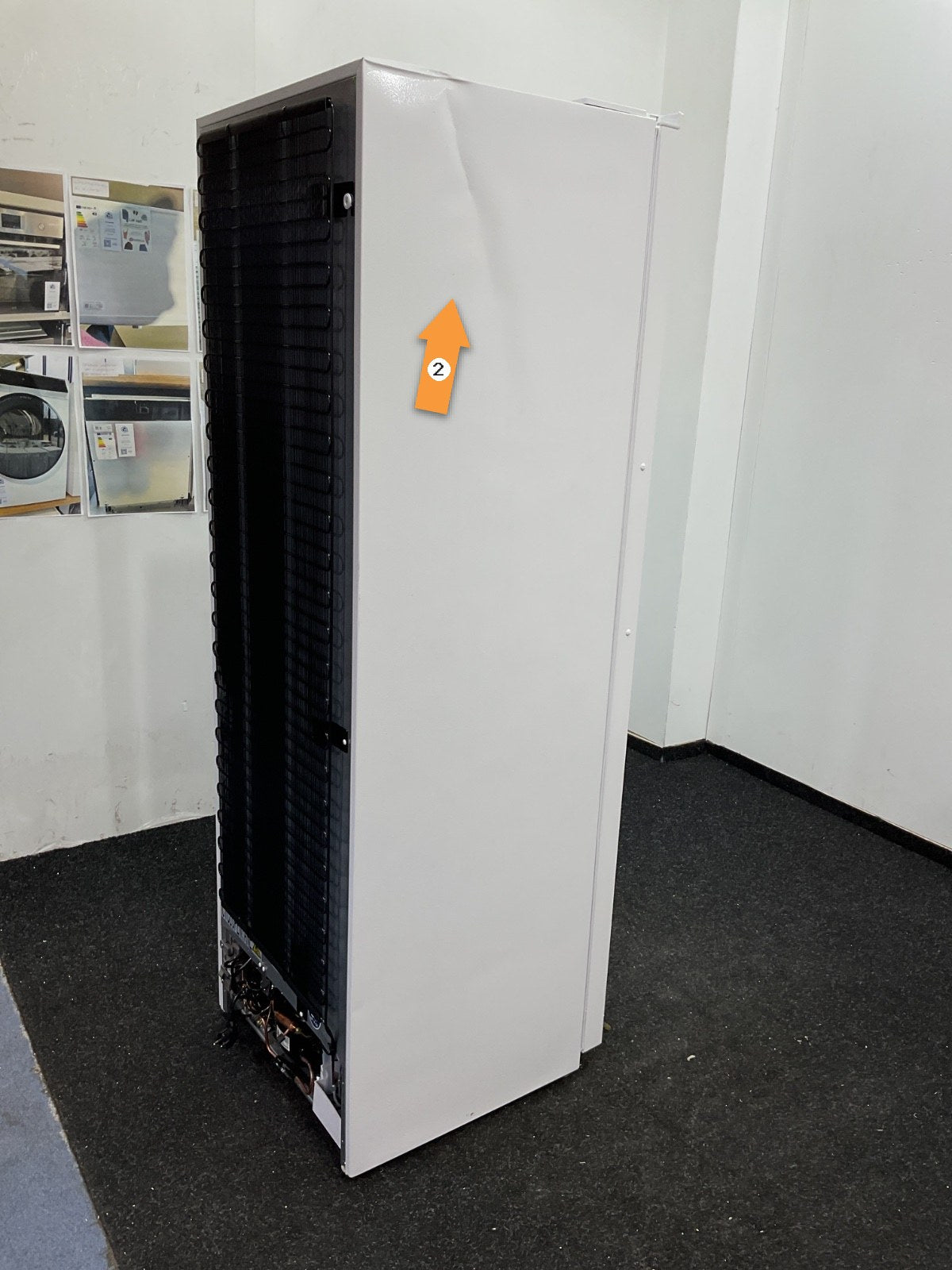 Inventum vrieskast VR1850W - No Frost kastmodel - 185 cm hoog - Wit