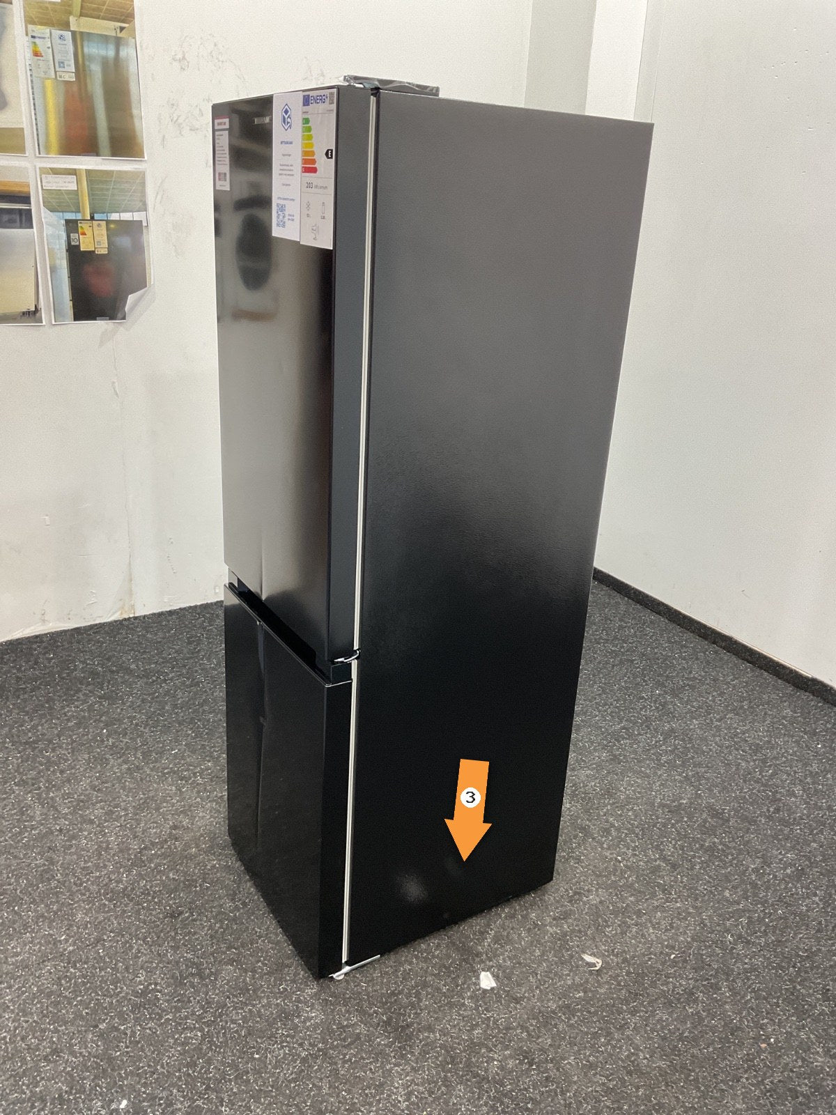Inventum koelkast KV1501B - Vrijstaand - Zwart