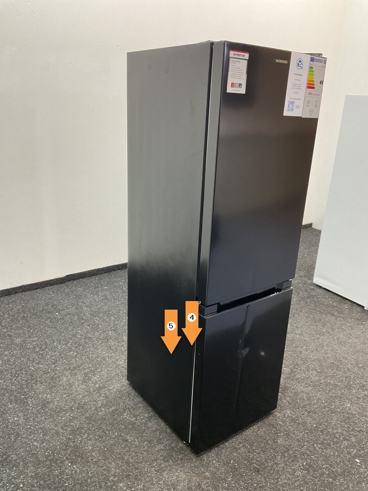 Inventum koelkast KV1501B - Vrijstaand - Zwart
