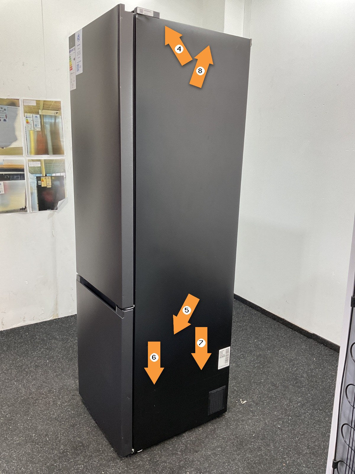 LG koelkast GBBS726CEV - Zwart - ThinQ wifi bediening