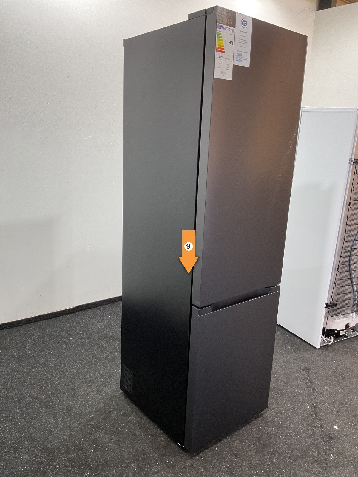 LG koelkast GBBS726CEV - Zwart - ThinQ wifi bediening