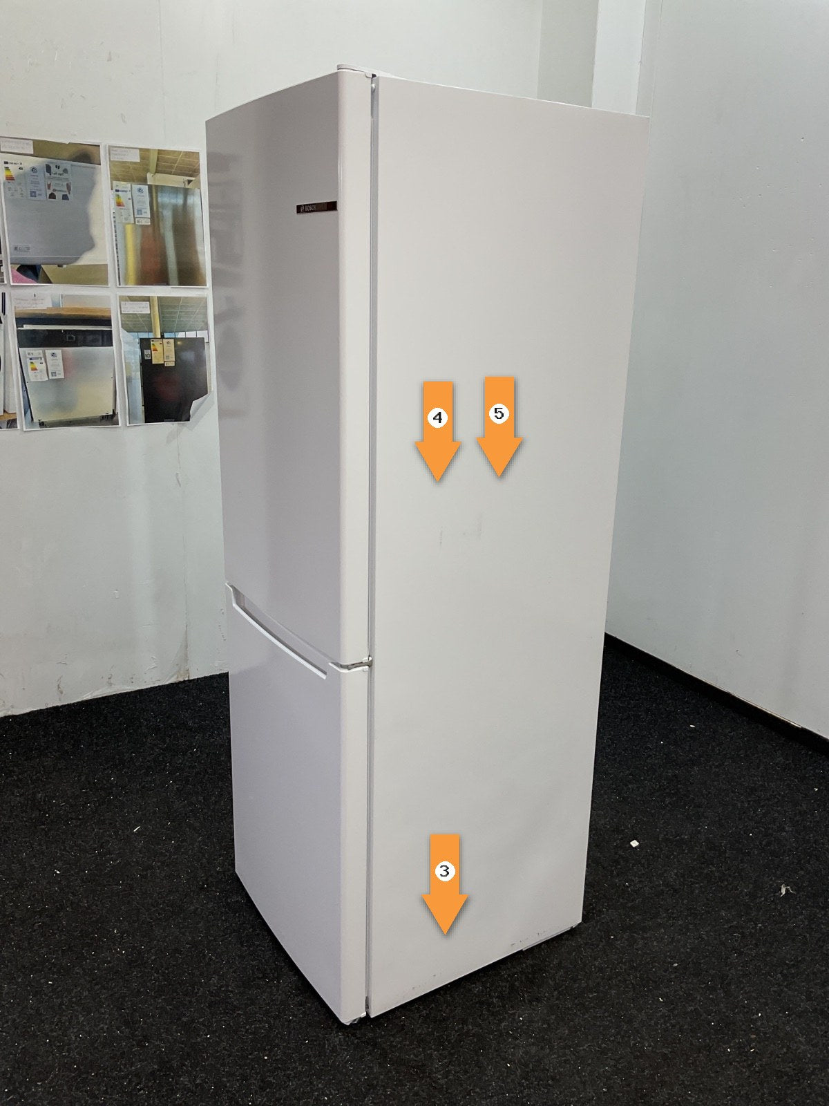 Bosch koelkast KGN33NWEB - Serie 2 - Wit