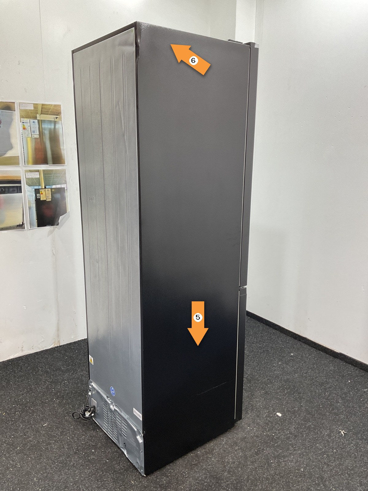 Inventum koelkast KV2010B - 201 cm hoog - Zwart