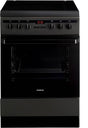 Inventum gasfornuis VFG6034WGZWA - Zwart