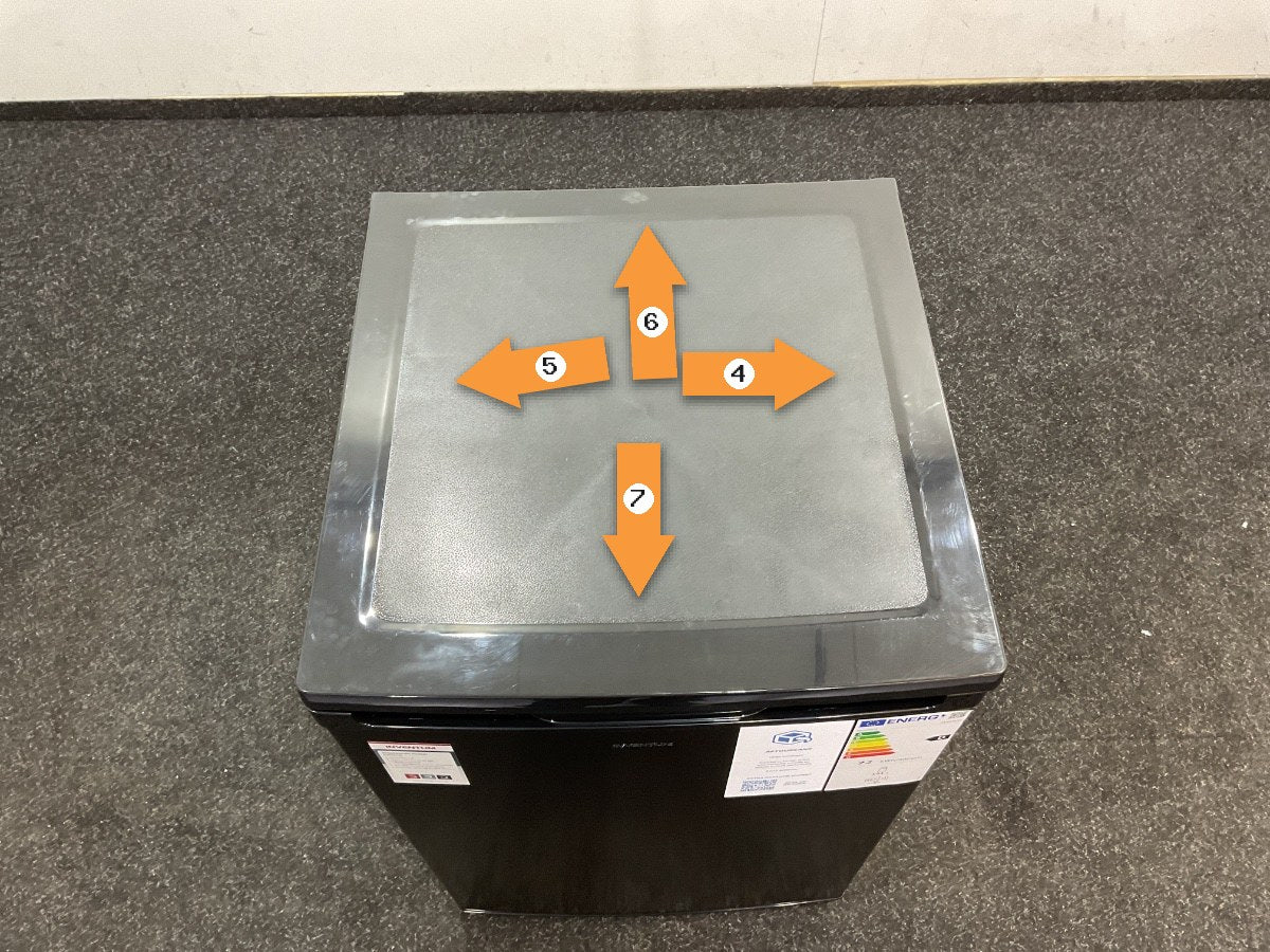 Inventum koelkast KK550B - Tafelmodel - Zwart