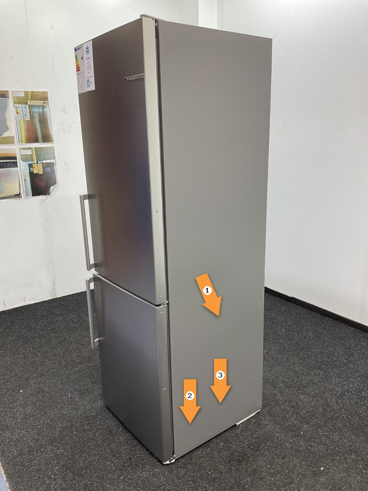 Bosch koelkast KGN36VICT - Serie 4 - RVS