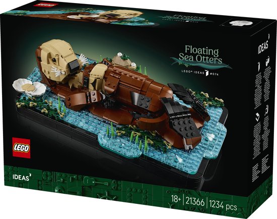 LEGO Ideas Drijvende Zeeotters - 21366