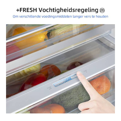 CHiQ koelkast FBM351NEI42 - 356 Liter - No Frost