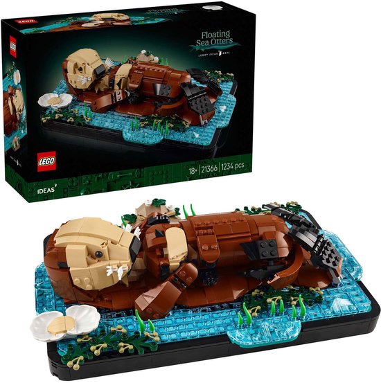 LEGO Ideas Drijvende Zeeotters - 21366