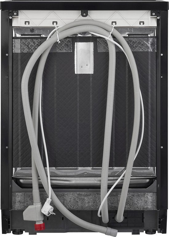 Inventum vaatwasser VVW6008AB - Vrijstaand - Zwart