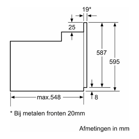 Siemens Fornuis - HK9R3A250 - iQ300 - Keramisch fornuis