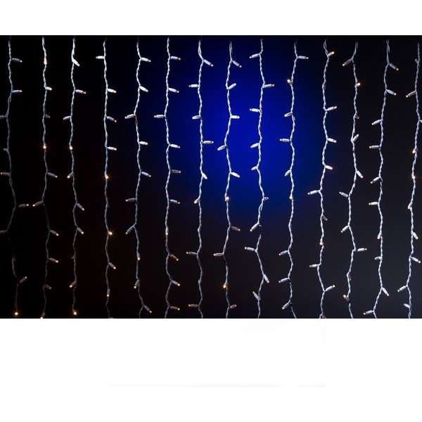 Lichtgordijn 2m x 3m Klassiek warm wit