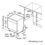Bosch onderbouwvaatwasser SMU4HTS00E 