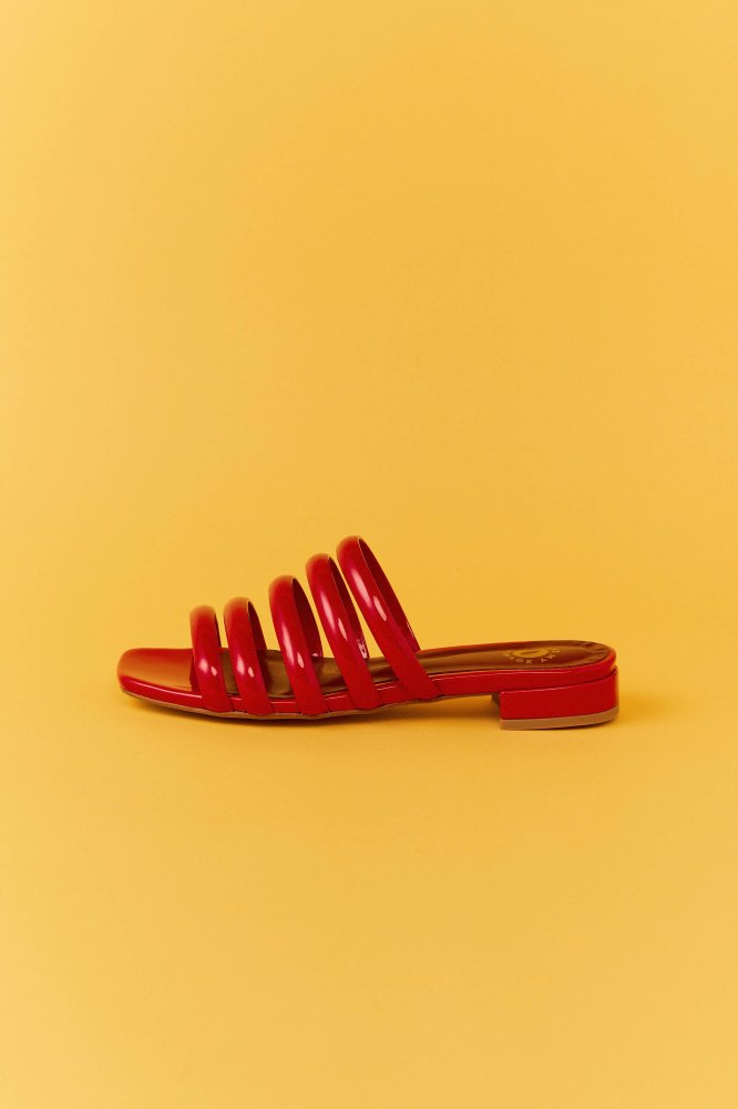 Make my lemonade slipper maat 38 rood 