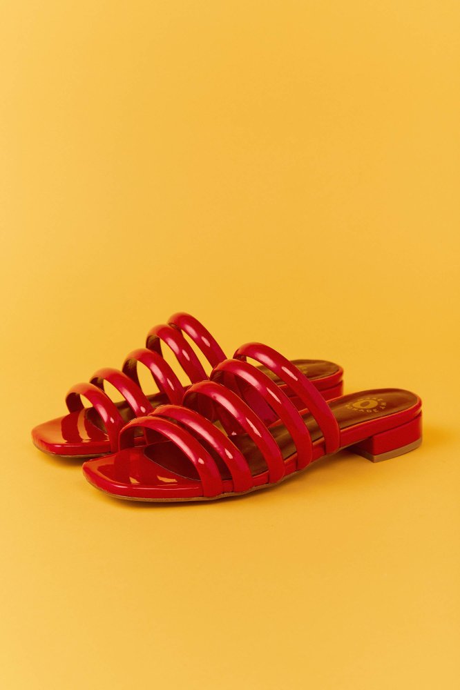 Make my lemonade slipper maat 38 rood 