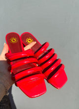 Make my lemonade slipper maat 38 rood 