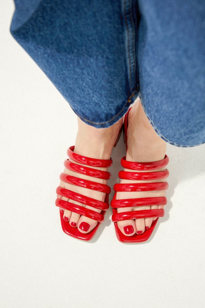 Make my lemonade slipper maat 38 rood 
