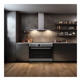 ETNA Inductiefornuis FI590RVS - 90 cm