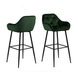 Barkruk Zion Groen set van 2