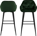 Barkruk Zion Groen set van 2