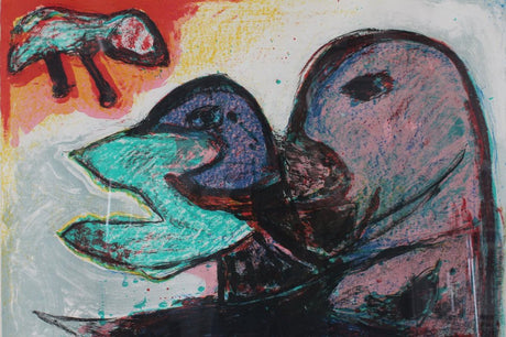 Mogens Balle kleurenlitho 72/150