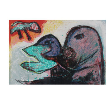 Mogens Balle kleurenlitho 72/150