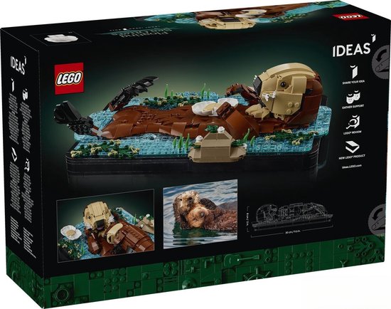 LEGO Ideas Drijvende Zeeotters - 21366