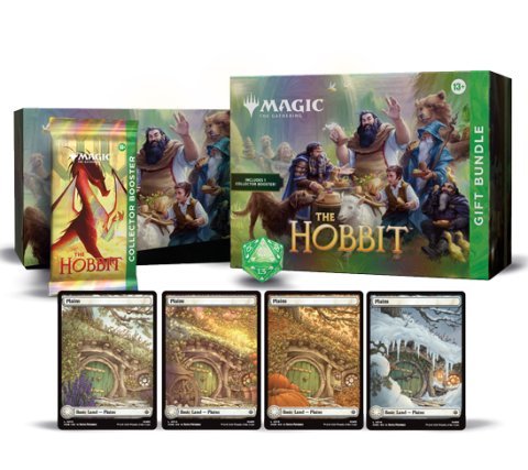Magic: The Gathering | The Hobbit Gift Bundle | 1 Collector Booster, 9 Play Boosters