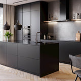 Inventum wandschouw afzuigkap AKB9005ZWA - 90cm - Zwart