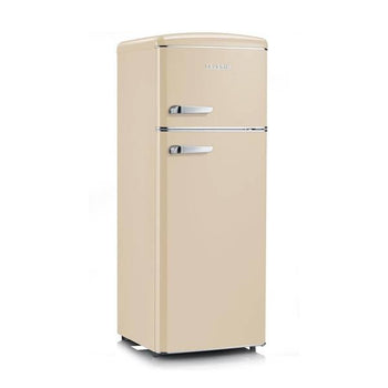 Severin Retro Koelkast 8933 - vrijstaand - beige