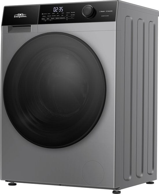 Everglades wasmachine EVWM71412AG - 7kg - Grijs