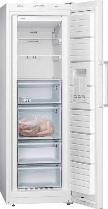 Siemens vrieskast GS33NVWEP - vrijstaand - Wit
