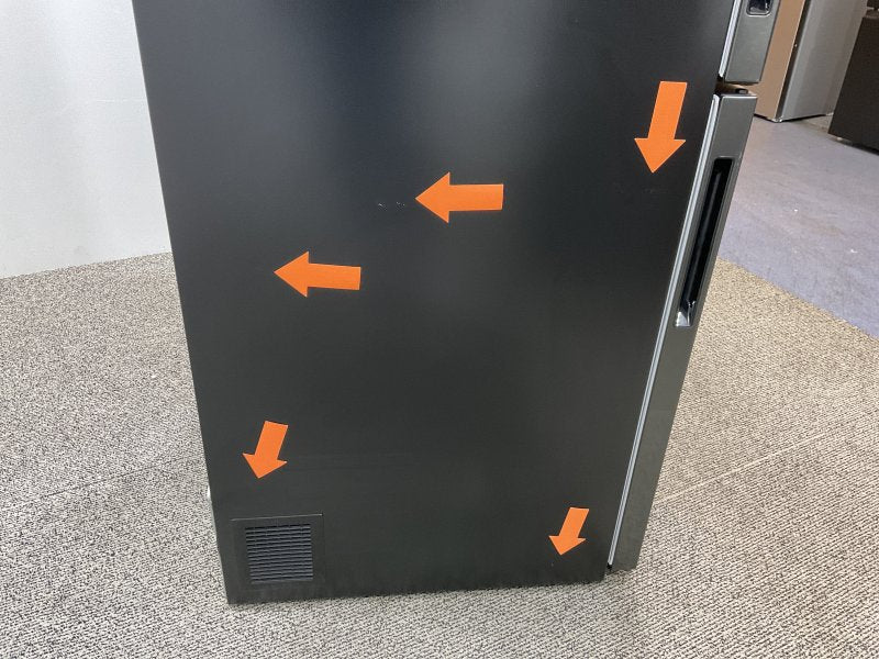 LG koelkast GBP62MCNBC - 384L - Mat Zwart