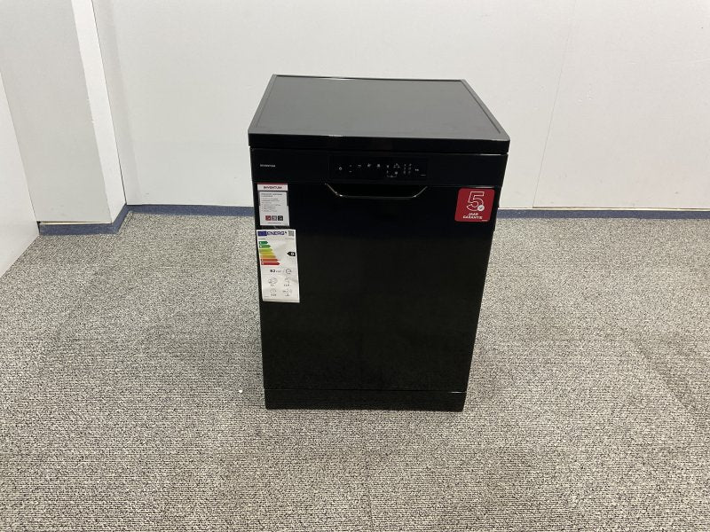 Inventum vaatwasser VVW6008AB - vrijstaand - Zwart