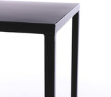 Mica Decorations Goa bijzettafel - Set van 2 - Metaal - Zwart