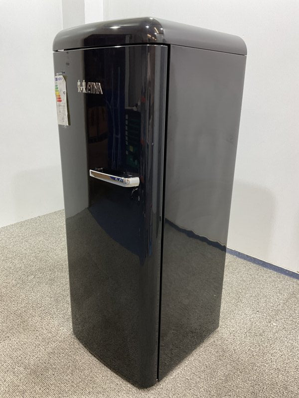 Etna Retro Koelkast KVV7154ZWA - zwart