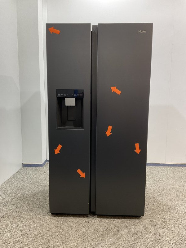 Haier Amerikaanse koelkast HSW59F18EIPT - Zwart