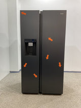 Haier Amerikaanse koelkast HSW59F18EIPT - Zwart