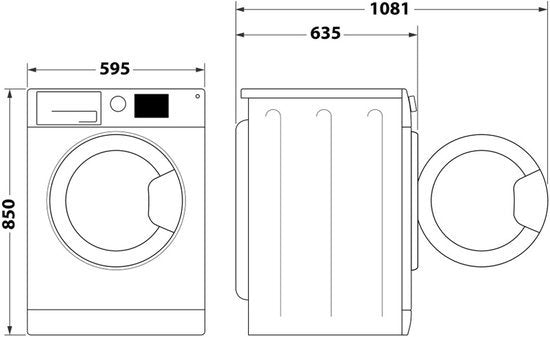 Whirlpool wasmachine FFD 11489E BV BE - 11 kg