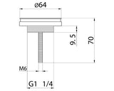 Set Differenz wasbak + kraan