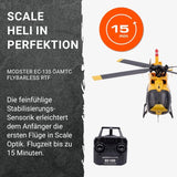 MODSTER MD11672 EC-135 ÖAMTC Scale RC Helikopter Elektro RTF Geel