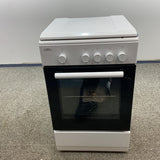 Everglades gasfornuis met gasoven EVCK039 - Wit - 50cm