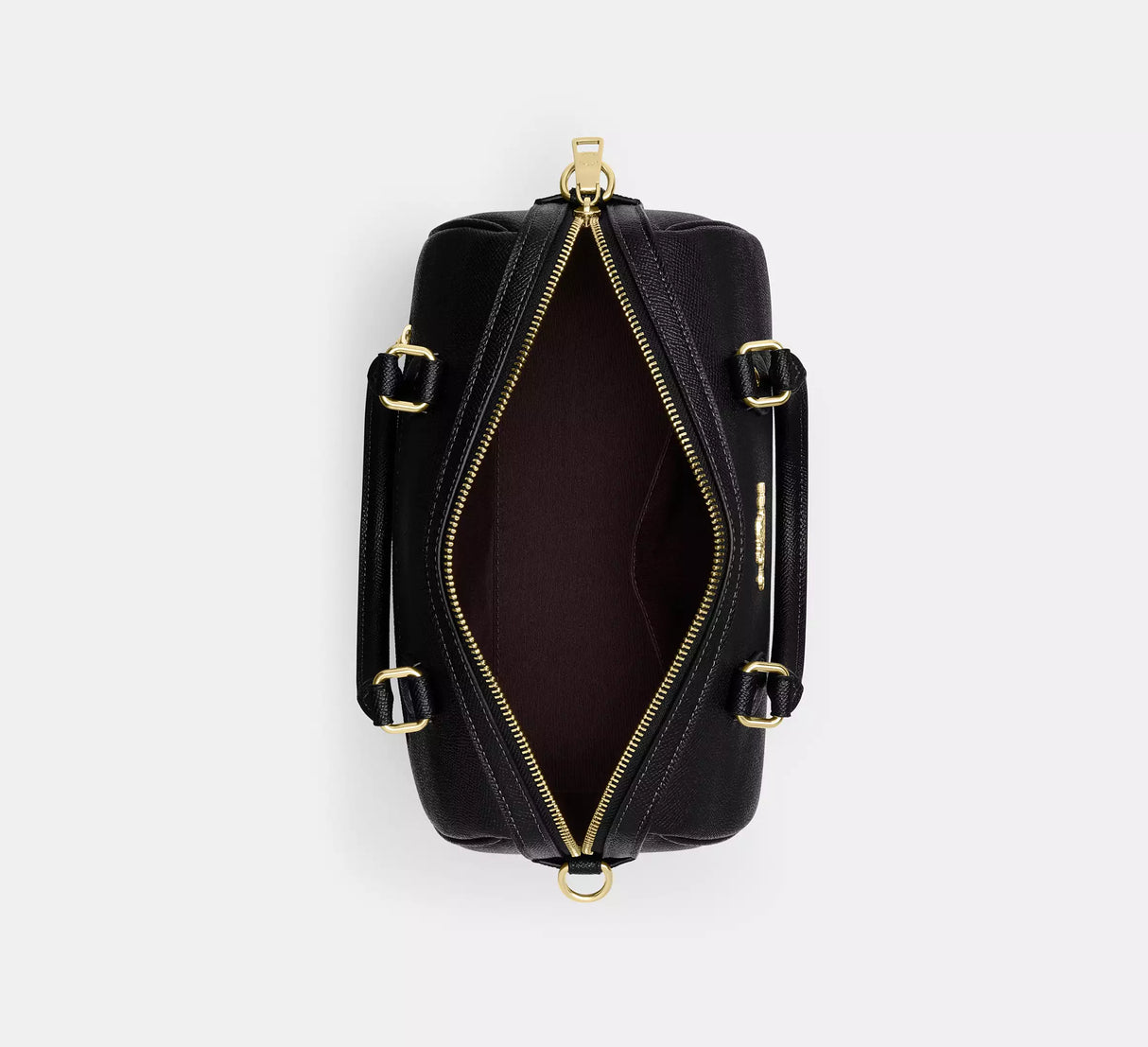 Coach Rowan Satchel Bag - zwart