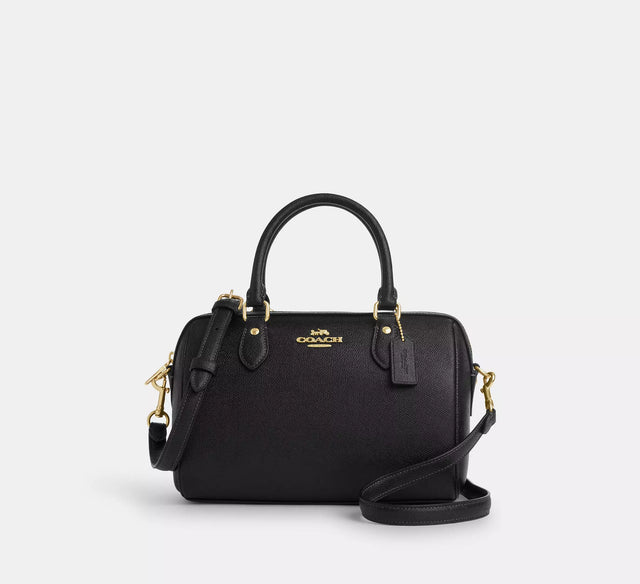 Coach Rowan Satchel Bag - zwart